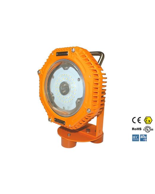 Nightsearcher Intrinsically Safe SAFATEX-FLR Floodlight ATEX Hazardous Area Rechargeable LED Floodlight 1400 / 2100 Lumens