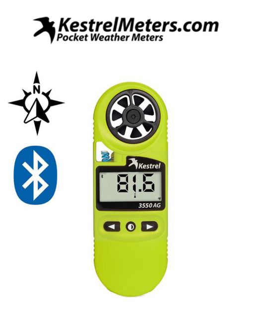 Kestrel 3550AG Portable Weather Meter/ Anemometer