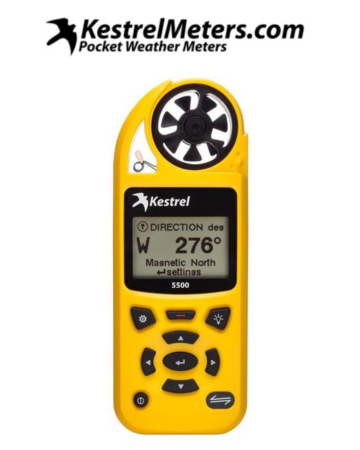 KESTREL 5500 PORTABLE WEATHER METER/ ANEMOMETER